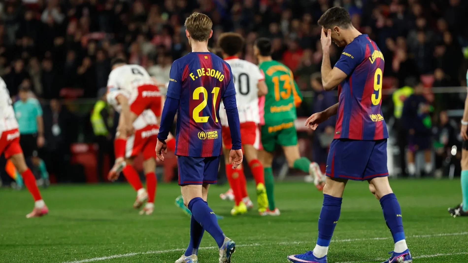 Barcelona Kesulitan di Lapangan dalam Laga Kontra Girona - sumber: (footballespana)