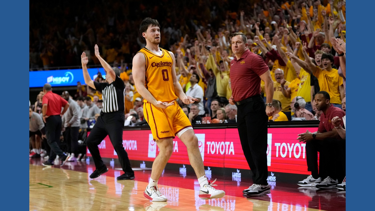 Nate Heise Antarkan Iowa State Tumbangkan Houston Cougars