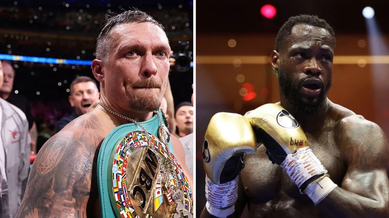 Oleksandr Usyk, Deontay Wilder