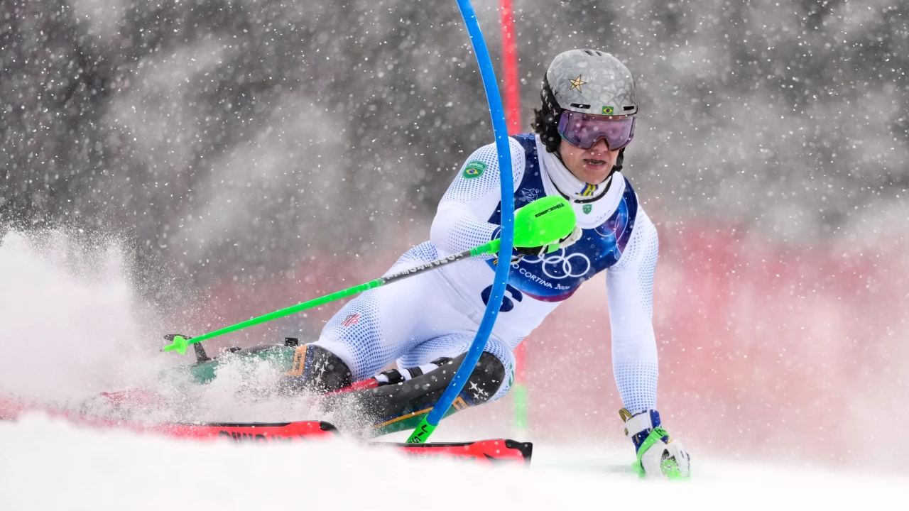 Terjatuh, Lucas Pinheiro Braathen Gagal Finis di Slalom Olimpiade 2026