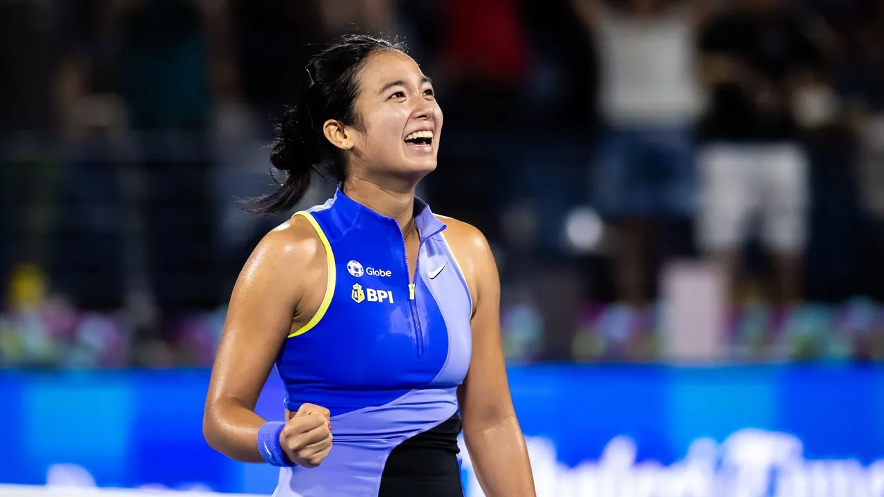 Alexandra Eala Girang Sabet Kemenangan Lain Atas Petenis Peringkat 10 Besar