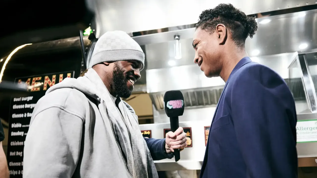 Bilal Fawaz (kanan) dan Ishmael Davis. (Foto: Fight TV)