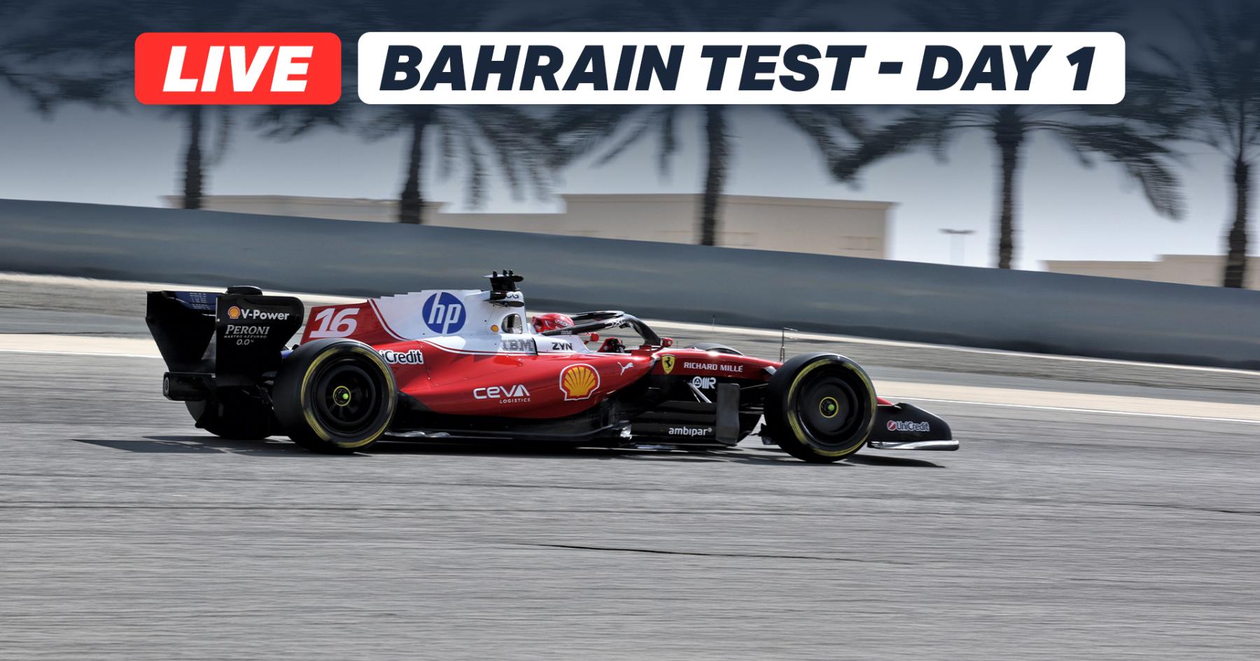 Hari Pertama Tes Pramusim F1 Bahrain 2026