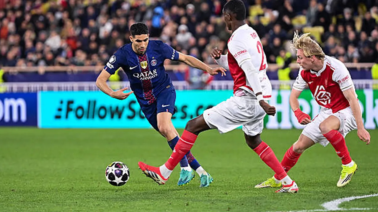 Hasil Pertandingan Liga Champions: AS Monaco 2-3 Paris Saint-Germain