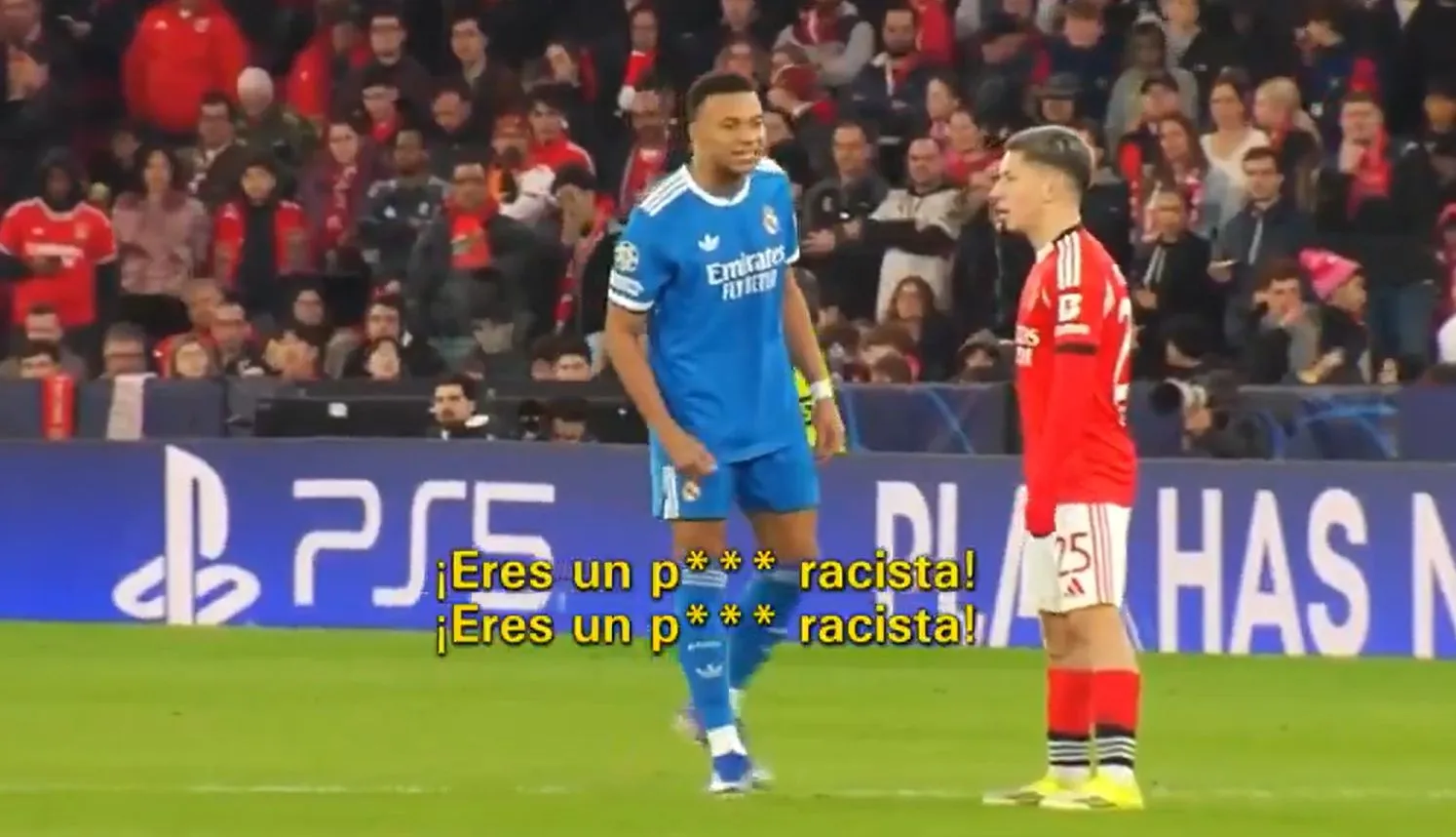 Mbappe: Prestianni Ucapkan Rasisme kepada Vinicius - sumber: (footballespana)