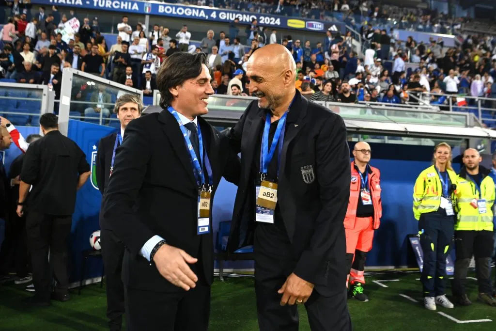 Montella Puji Yildiz dan Goda Spalletti: Sudah 30 Tahun Kenal - sumber: (footballitalia)
