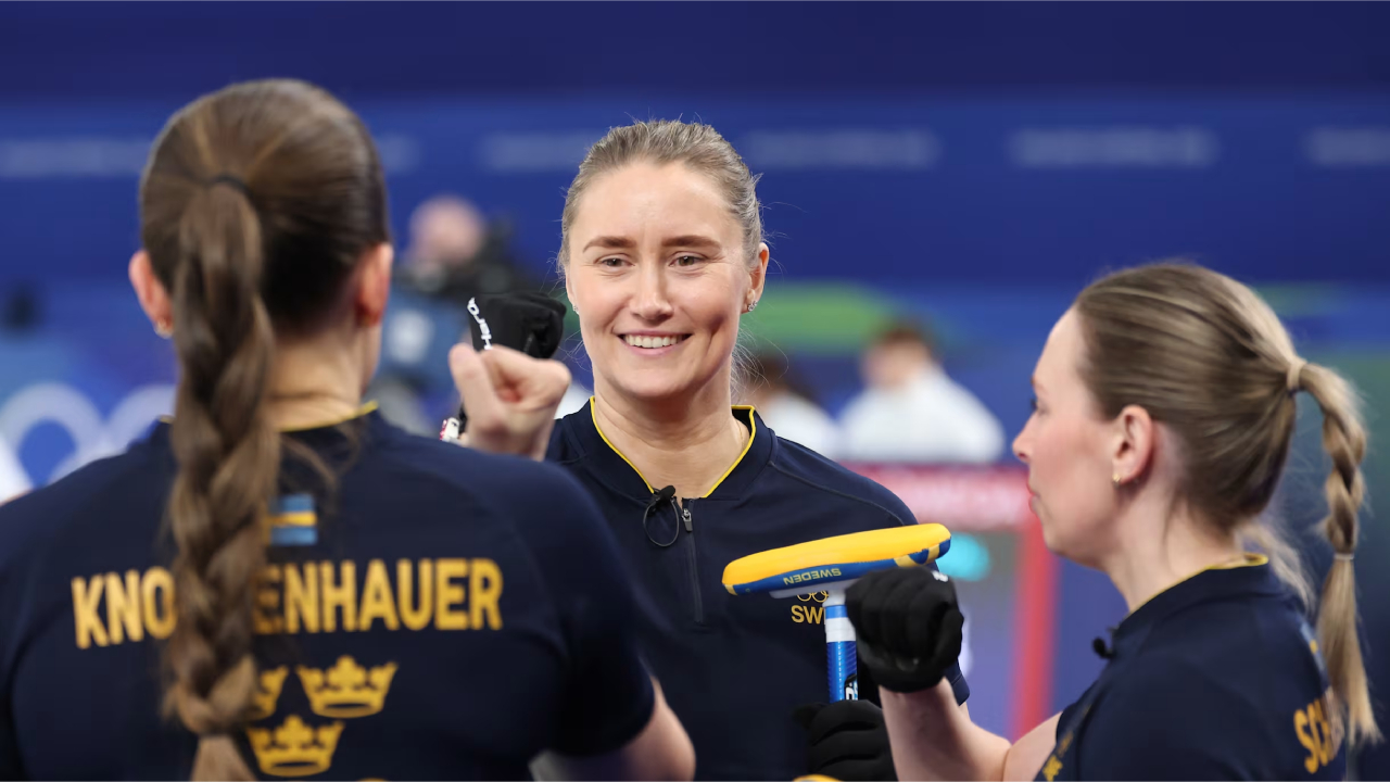 Swedia ke Semifinal Curling Putri Olimpiade 2026, Swiss dan Kanada Lolos