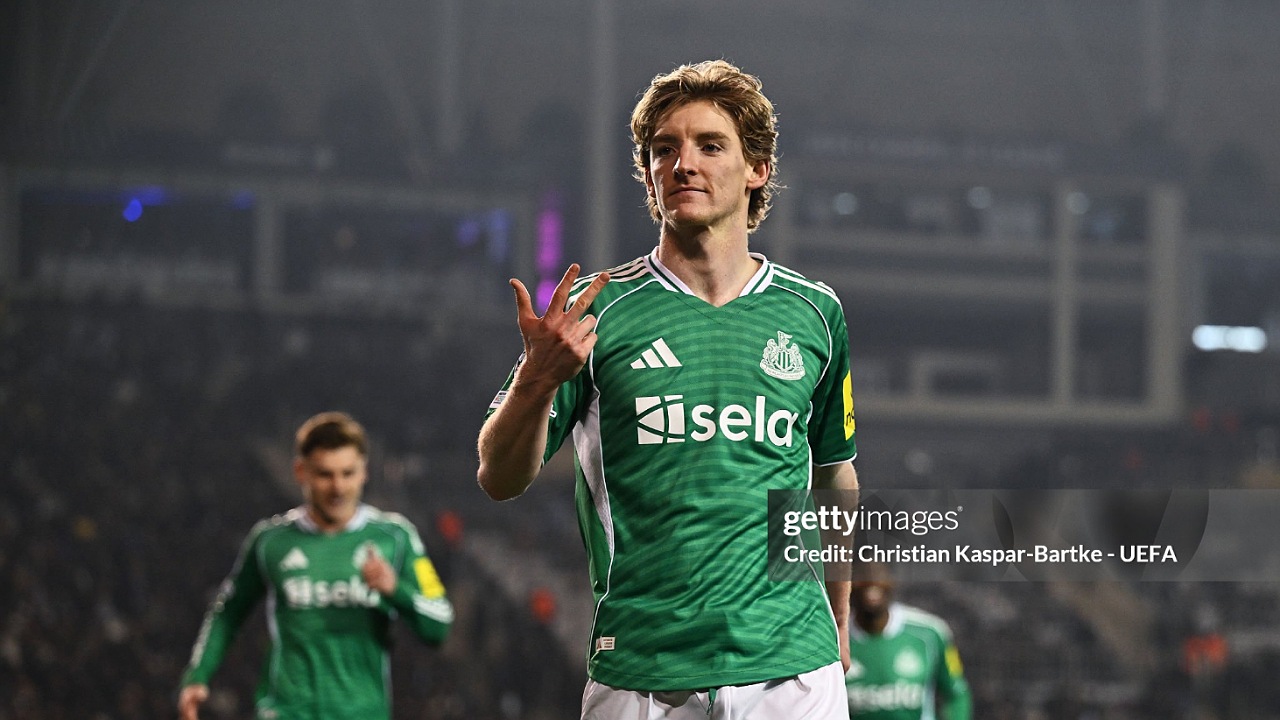 Anthony Gordon Cetak Empat Gol, Eddie Howe Terpukau