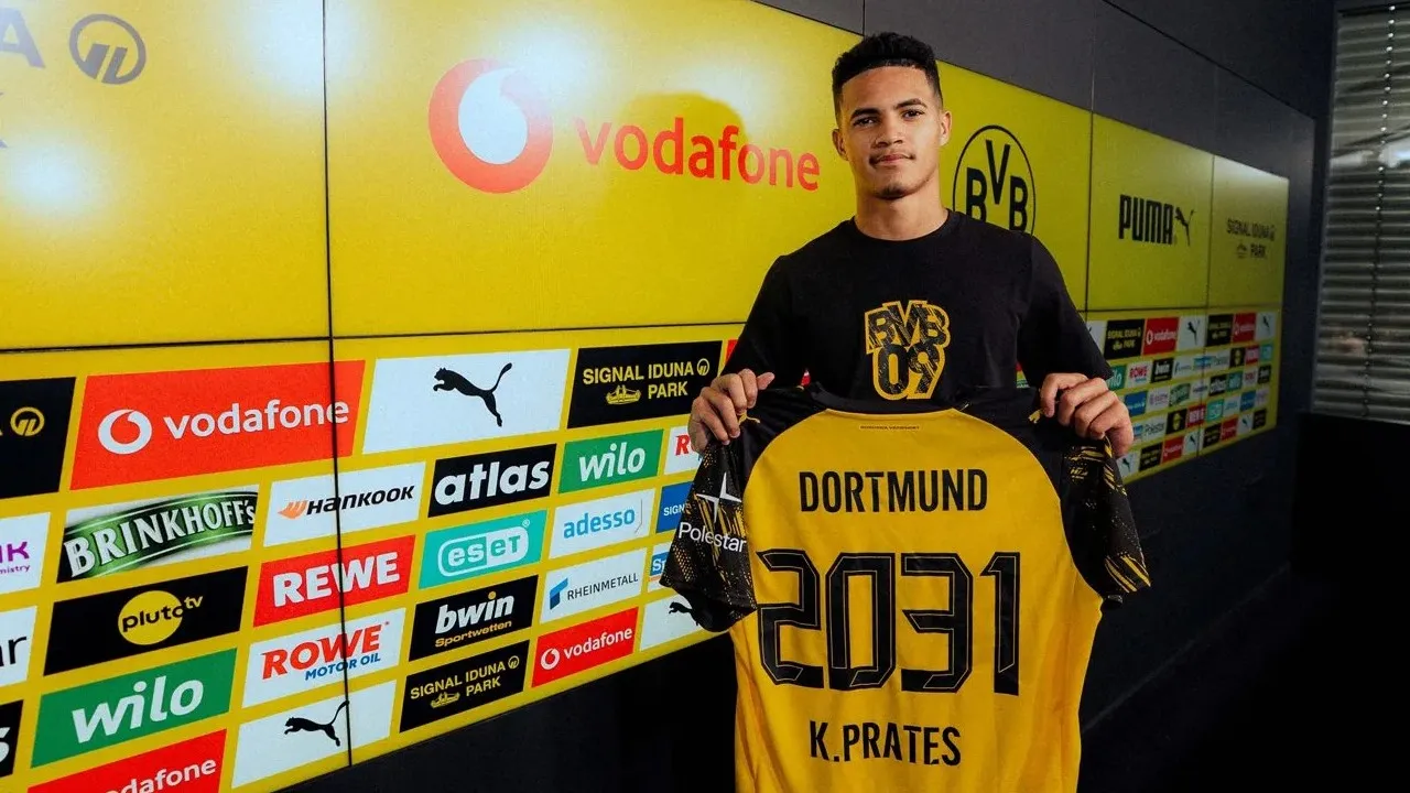 Borussia Dortmund Resmi Datangkan Pemain Muda Brasil, Kaua Prates