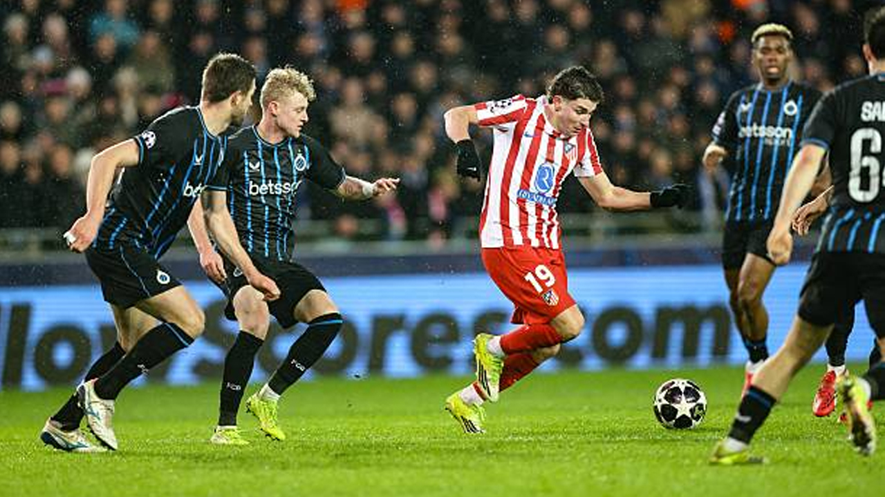 Hasil Pertandingan Liga Champions: Club Brugge 3-3 Atletico Madrid