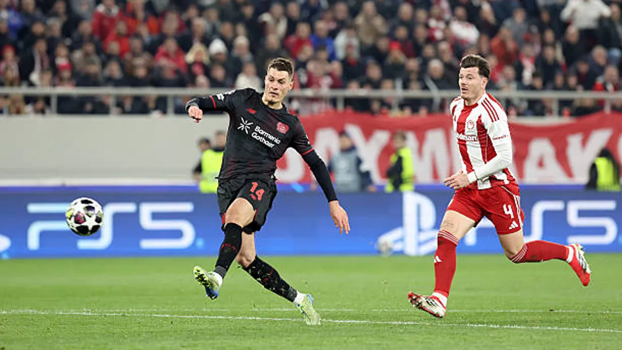 Hasil Pertandingan Liga Champions: Olympiakos 0-2 Bayer Leverkusen