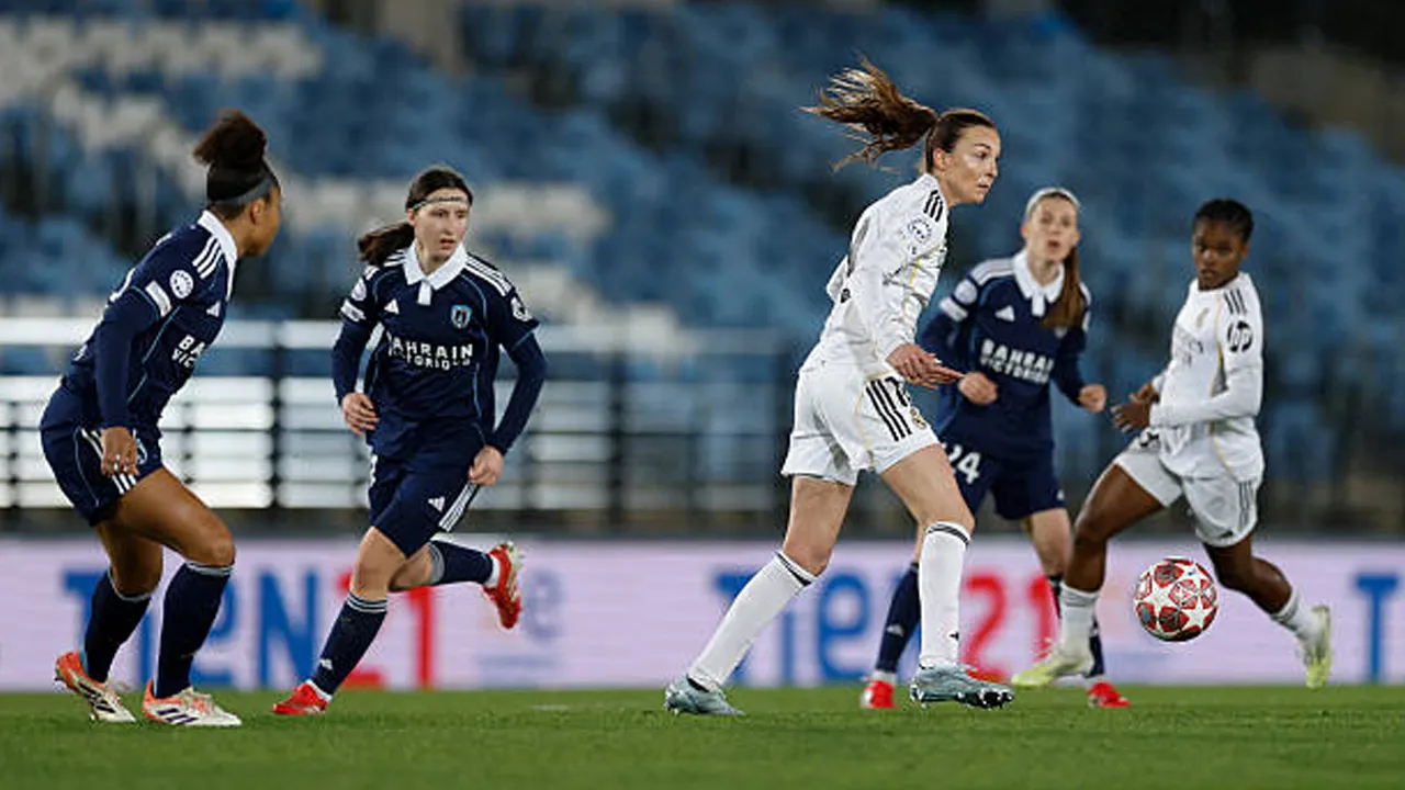 Hasil Pertandingan Liga Champions Wanita: Real Madrid 2-0 Paris FC