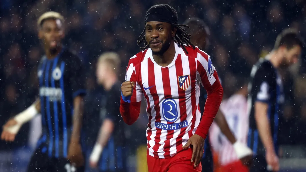 Atletico Madrid imbang vs Club Brugge