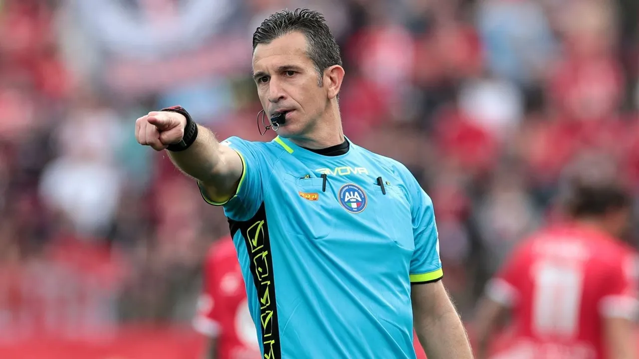 Daniele Doveri Terpilih Jadi Wasit Laga Juventus Kontra Como