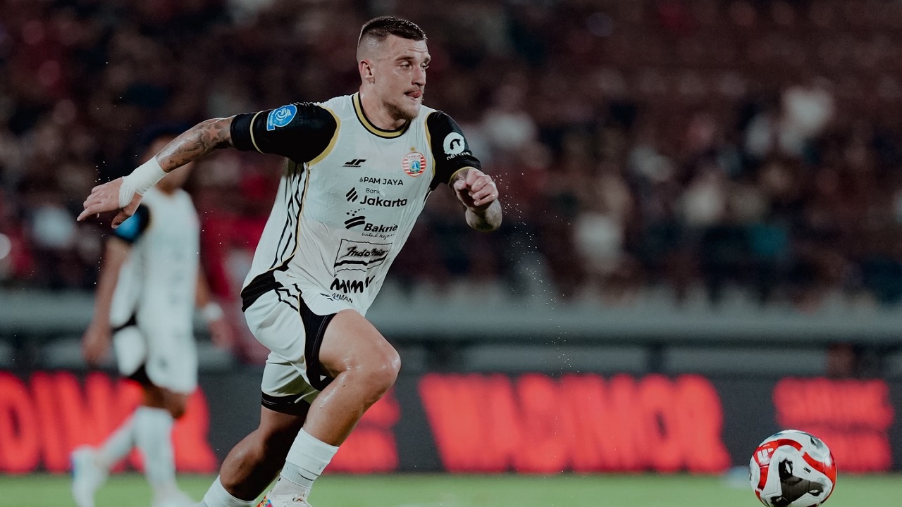 Fabio Calonego Siap Kawal Lini Tengah Persija Jakarta di JIS