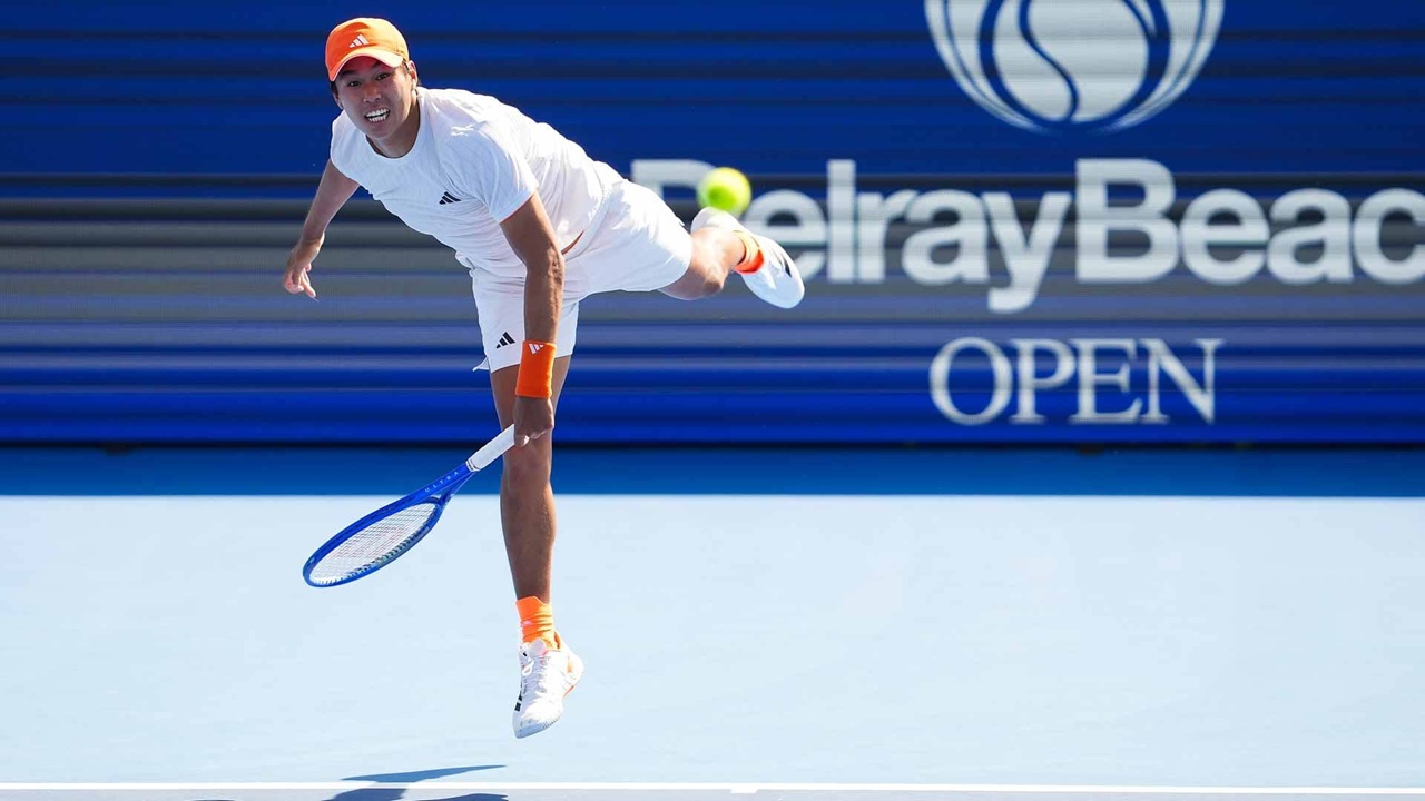 Learner Tien Pulangkan Juara Bertahan Dari Delray Beach Dengan Tangan Hampa