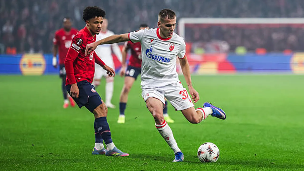 Lille Tumbang dari Red Star Belgrade dan Hasil Liga Europa Lainnya