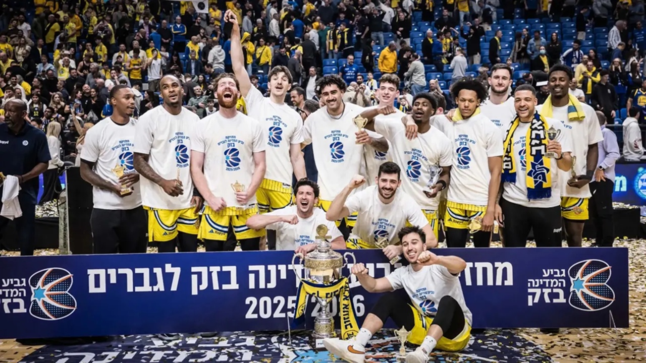 Maccabi Rapyd Angkat Trofi Piala Israel ke-47 Kalinya