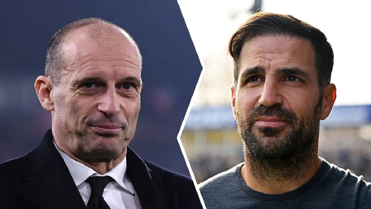 Media Italia Ungkap Penyebab Perselisihan Max Allegri dan Cesc Fabregas