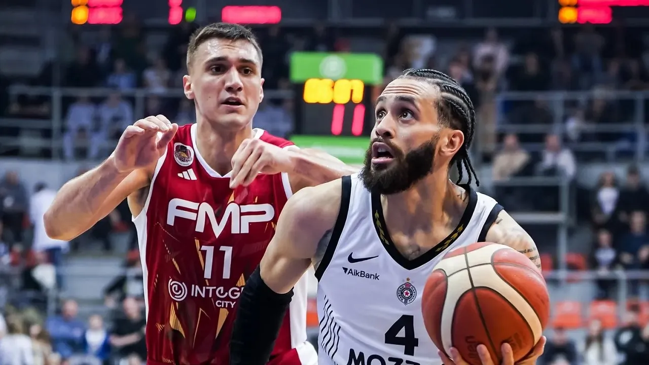 Partizan Belgrade susah payah kalahkan FMP.