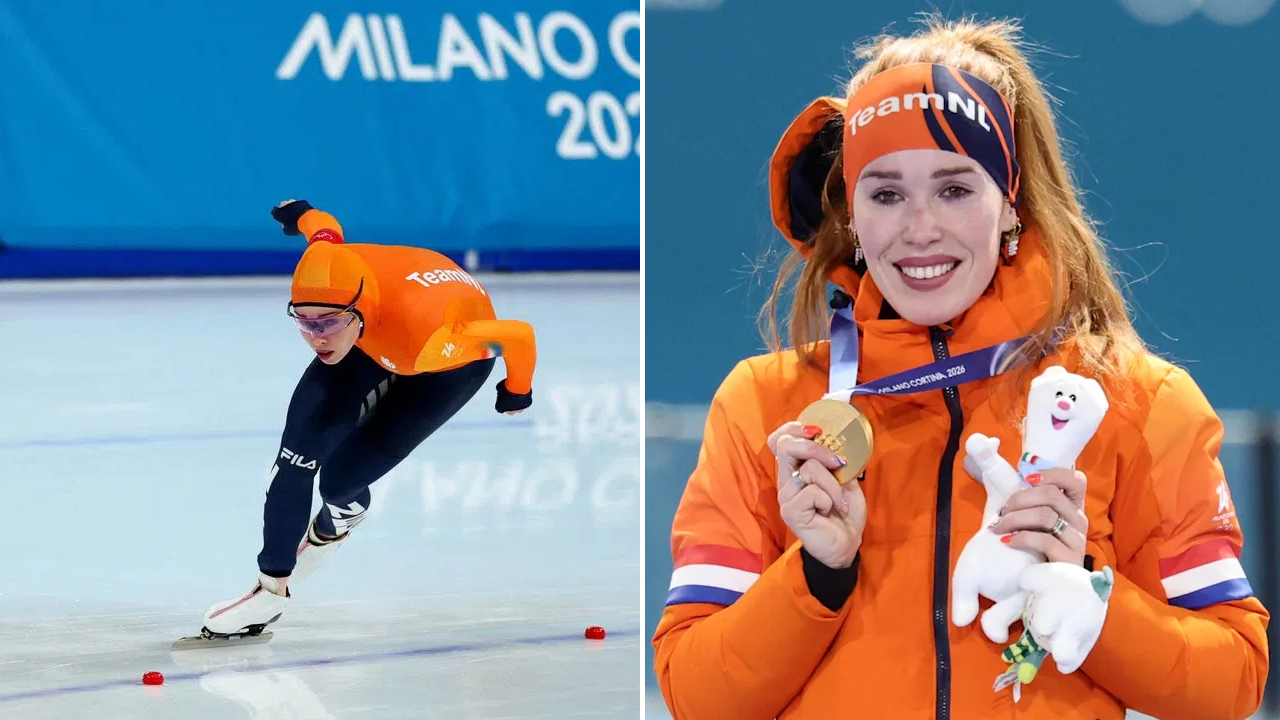 Antoinette Rijpma-de Jong Rebut Emas 1.500m Putri di Milano-Cortina