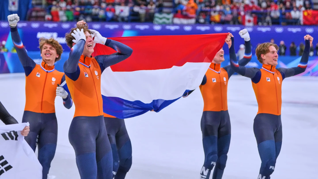 Belanda Tutup Short Track Olimpiade 2026 dengan Emas Estafet 5.000 Meter