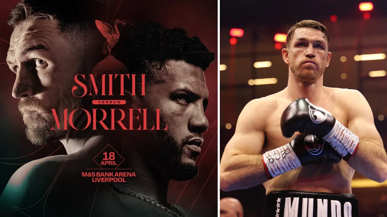 Melawan David Morrell, Callum Smith akan menjalani pertahanan pertama gelar interim kelas berat ringan. (Foto: Fight TV)