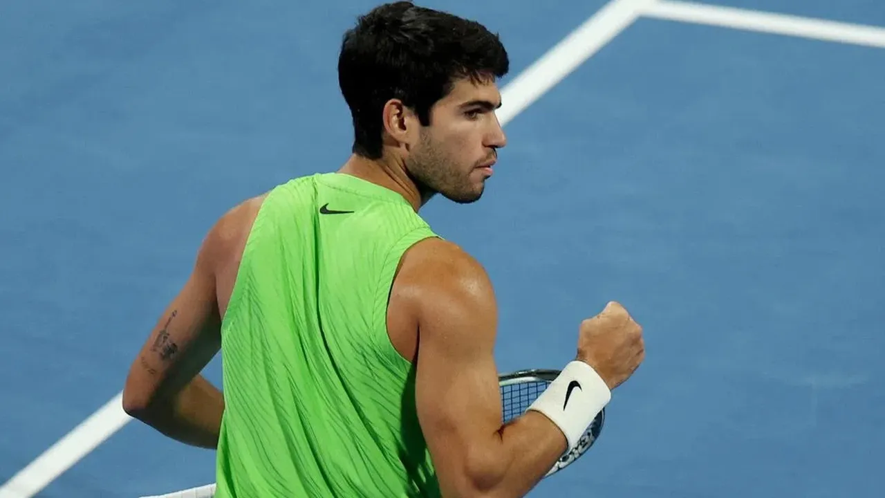 Carlos Alcaraz Susah Payah Amankan Tiket Menuju Final Di Doha