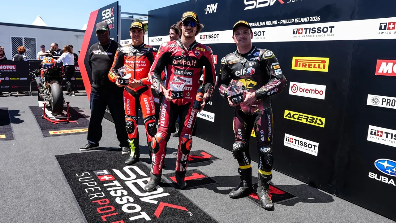 Hasil Kualifikasi WSBK Australia: Bulega Merebut Pole