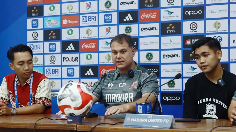 Madura United Siaga Hadapi Ketajaman Penyerangan Arema FC - sumber: (ileagueid)