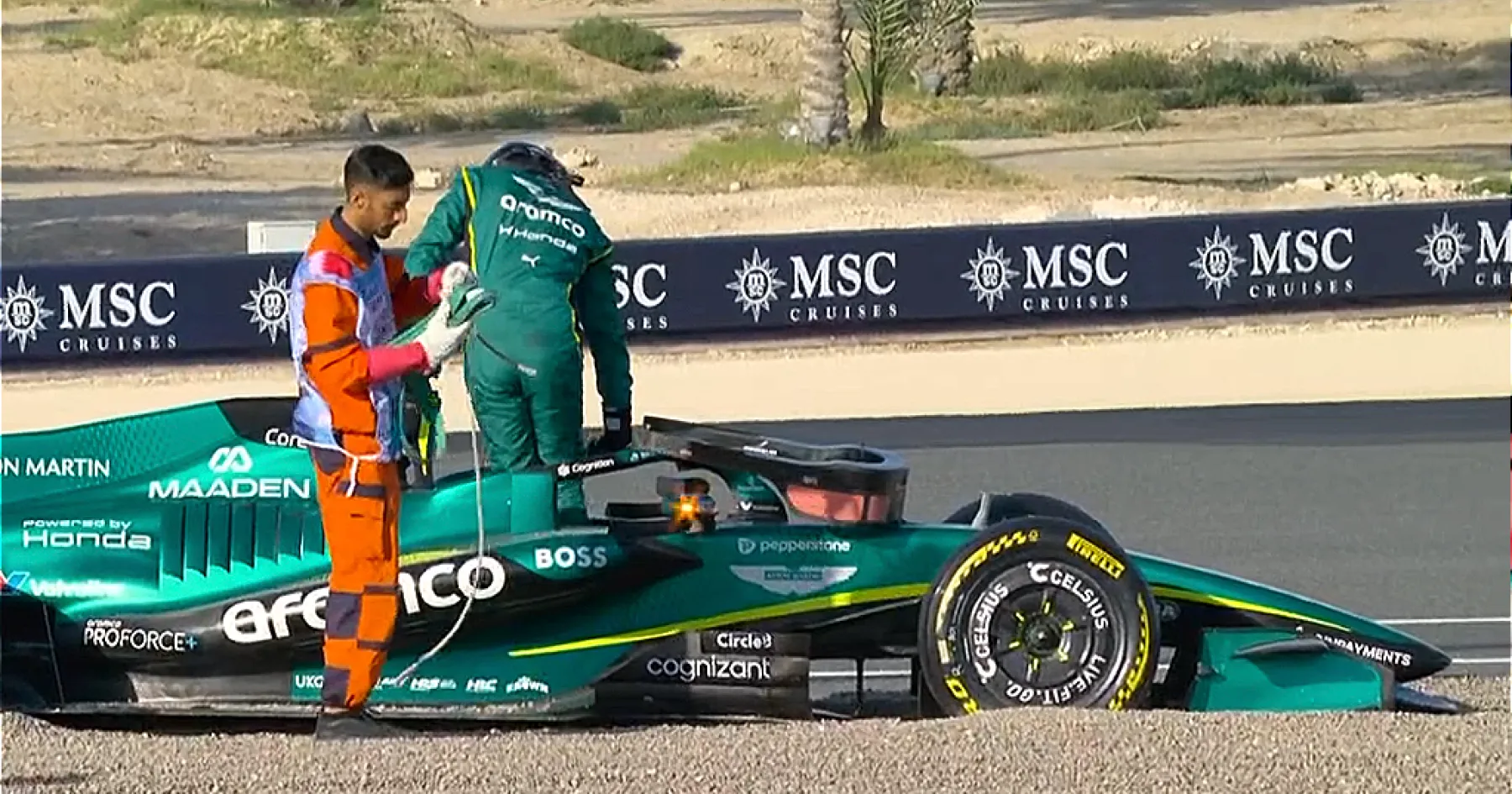 Pesan Tegas Honda Usai Mimpi Buruk Uji Coba Aston Martin - sumber: (racingnews365)