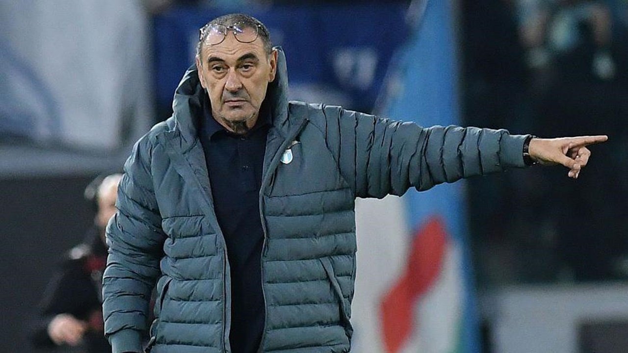 Sarri Peringatkan Pemain Lazio Jelang Kontra Cagliari di Sardinia
