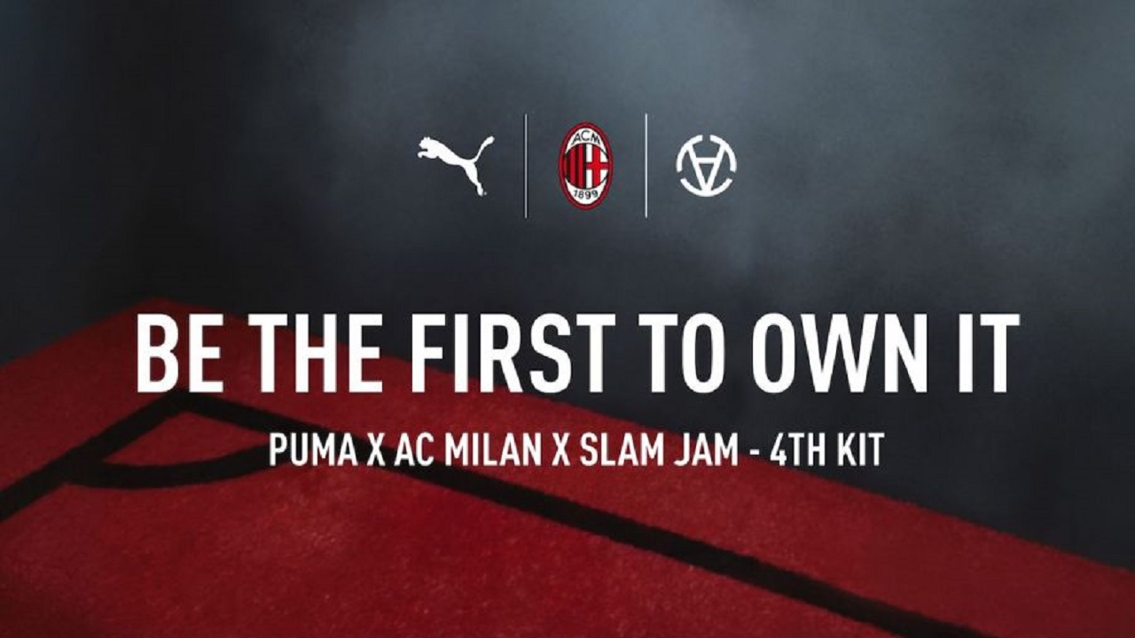 AC Milan Rilis Jersey Keempat Hasil Kolaboraci PUMA dan Slam Jam