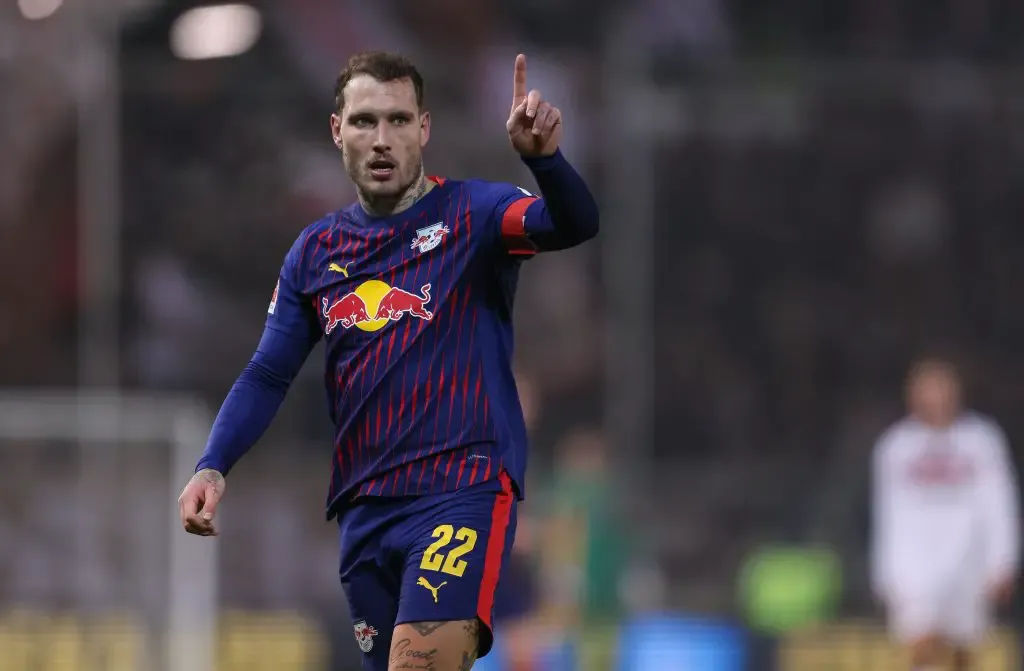 David Raum Kesal RB Leipzig Kembali Gagal Pertahankan Keunggulan - sumber: (getfootballnewsgermany)