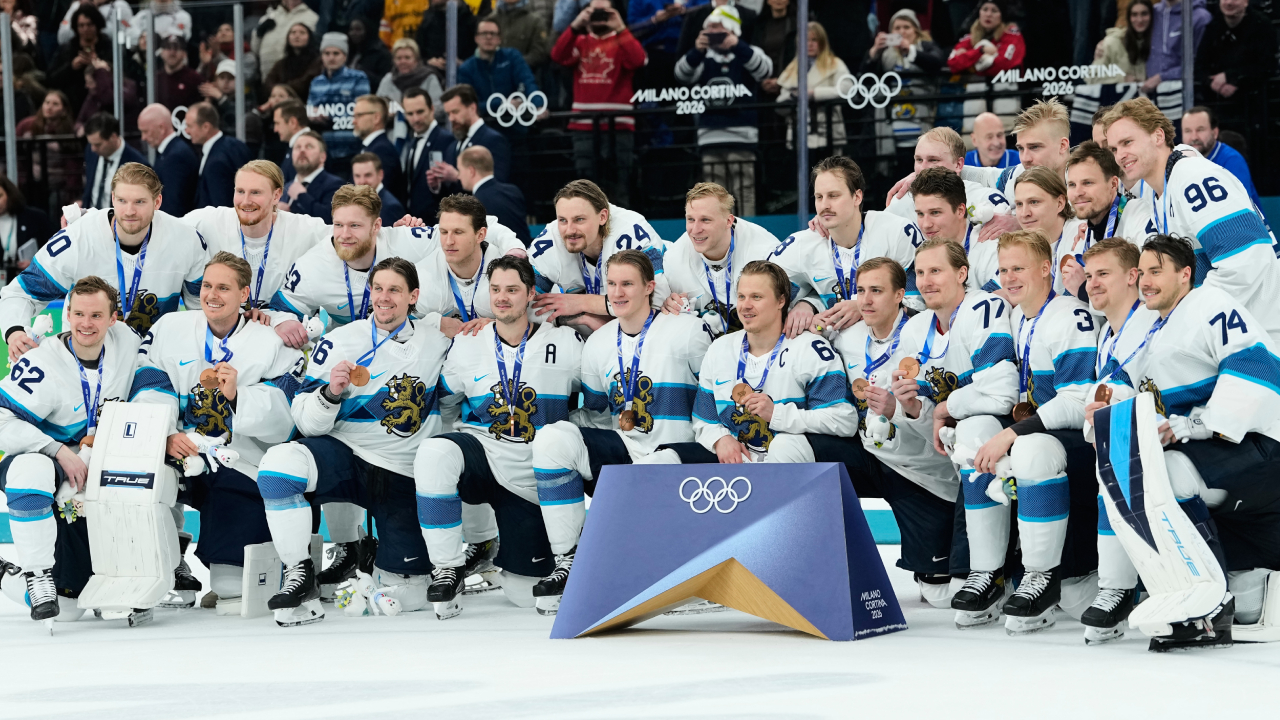 Finland Kalahkan Slovakia 6-1, Rebut Perunggu Hoki Es Putra Olimpiade 2026