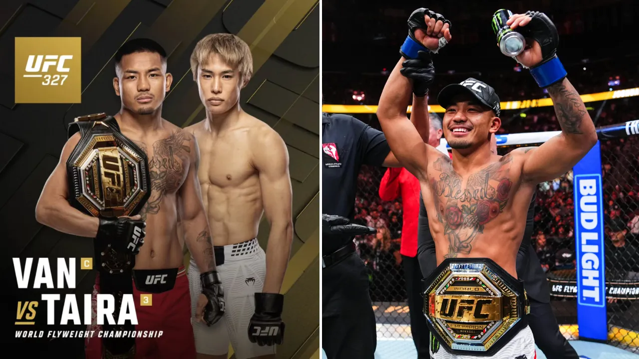 Joshua Van Akan Pertahankan Gelar Melawan Tatsuro Taira di UFC 327