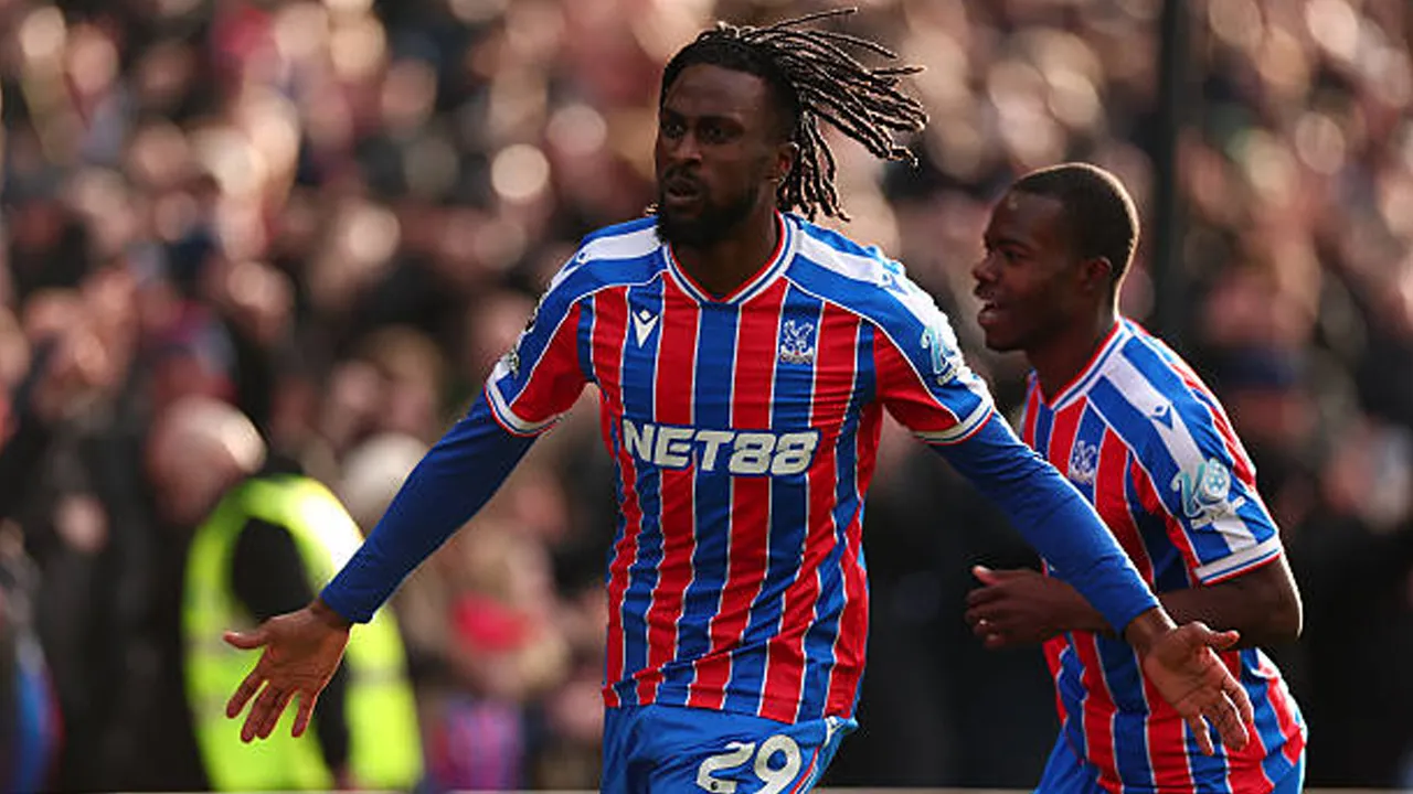 Evann Guessand Jadi Pahlawan, Crystal Palace Tundukkan Wolves di Menit Akhir