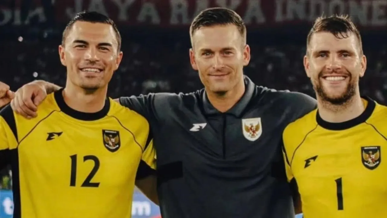 Maarten Paes dan Emil Audero duo kiper andalan Timnas Indonesia