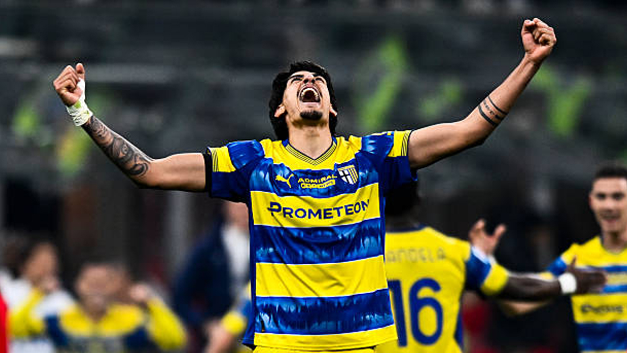 Mariano Troilo Cetak Gol Sundulan Menit Akhir, Parma Bungkam AC Milan 1-0