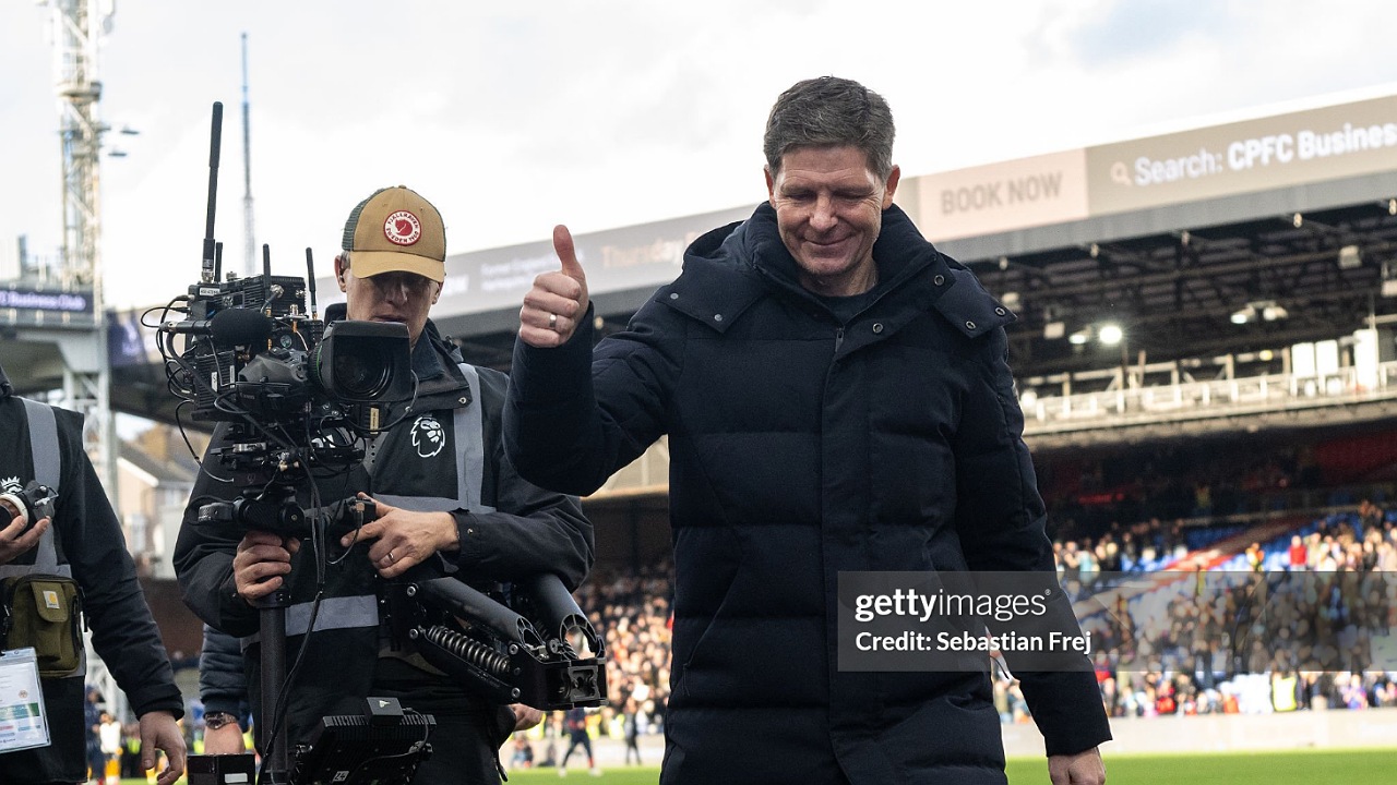 Crystal Palace Putuskan Oliver Glasner Bertahan hingga Musim Berakhir