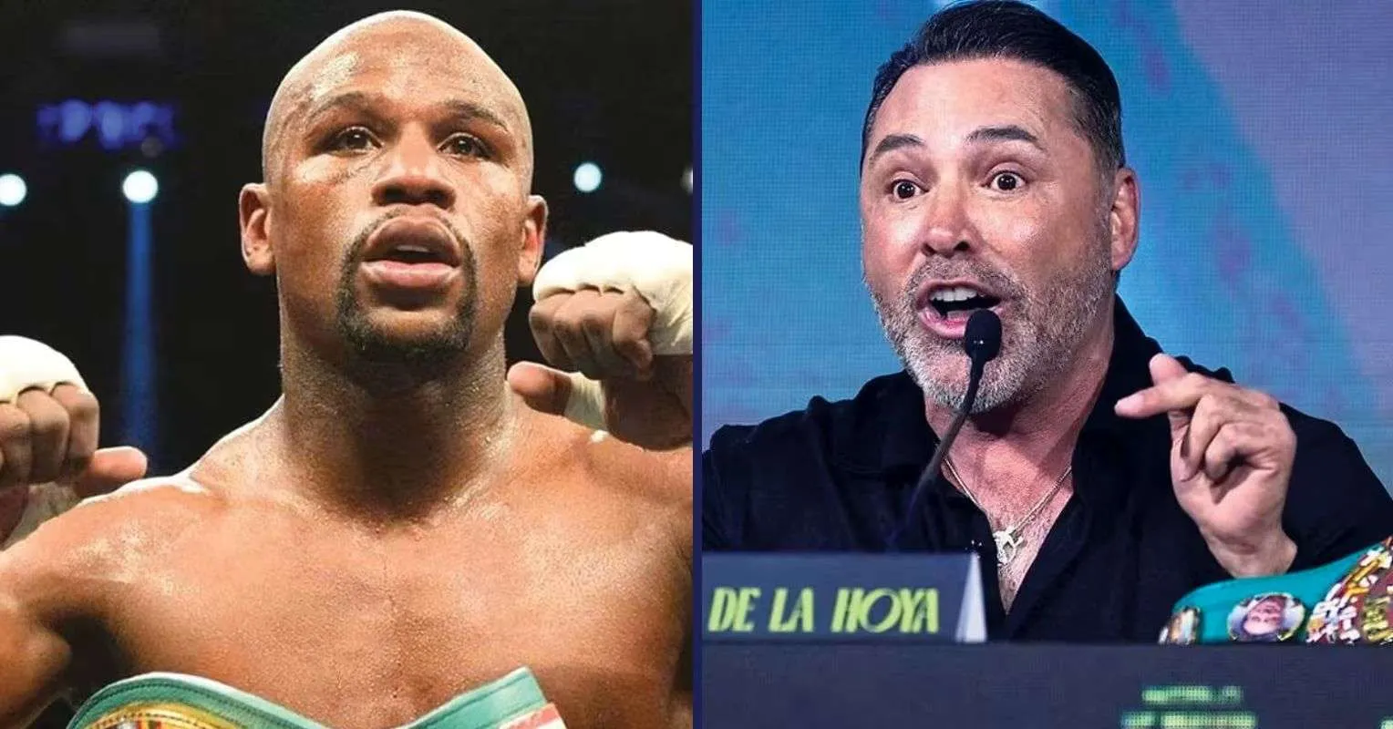 De La Hoya Respons Comeback Mayweather Pacquiao 2 Diumumkan - sumber: (secondsout)