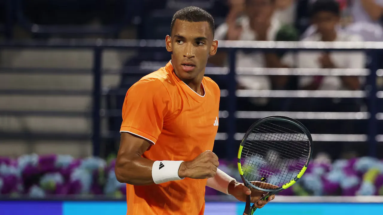 Felix Auger Aliassime Susah Payah Selesaikan Laga Pembuka Di Dubai