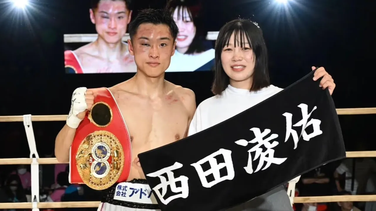 Ryosuke Nishida naik kelas ke 122 pound dan langsung menjalani laga eliminator gelar dunia yang berhasil dimenangkannya. (Foto: Fight TV)