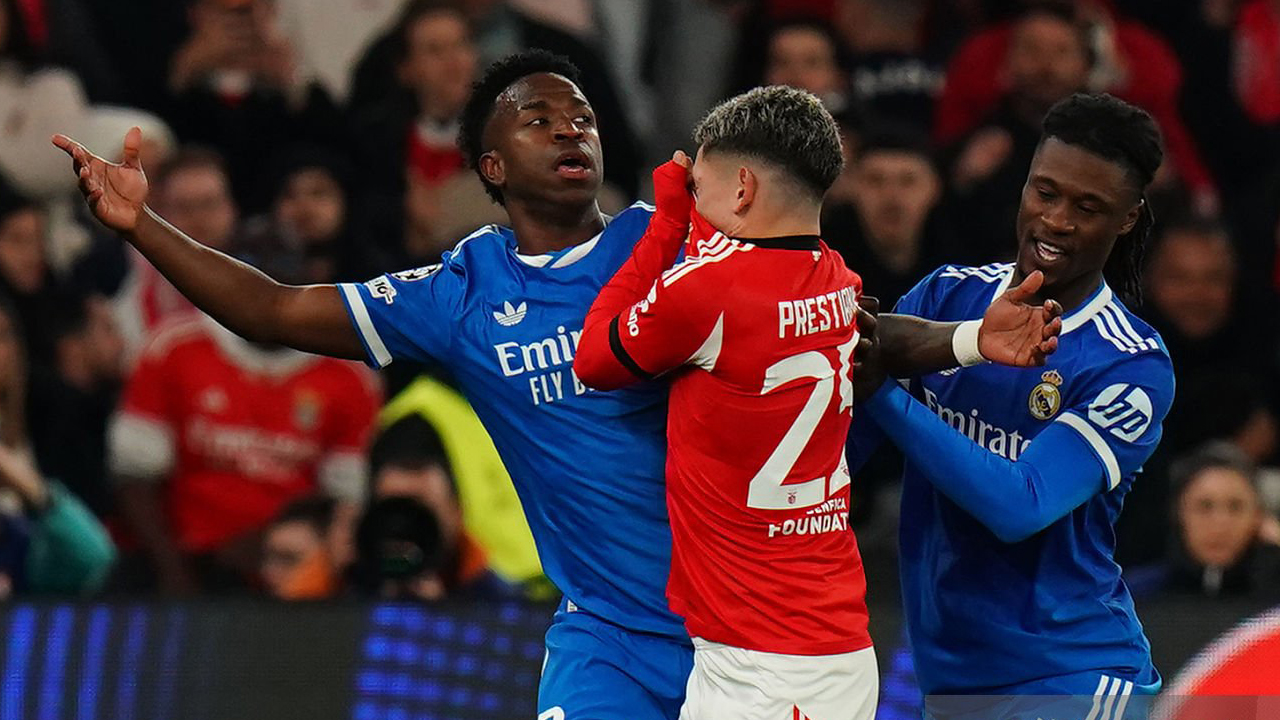 Gianluca Prestianni Bongkar Versinya: Vinicius Disebut Mengejek Lebih Dulu