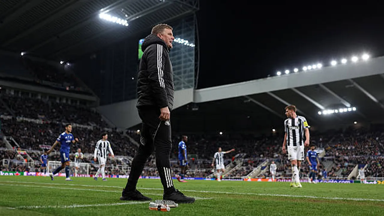 Lolos 16 Besar UCL, Eddie Howe Sebut Newcastle United Capai Target Pramusim