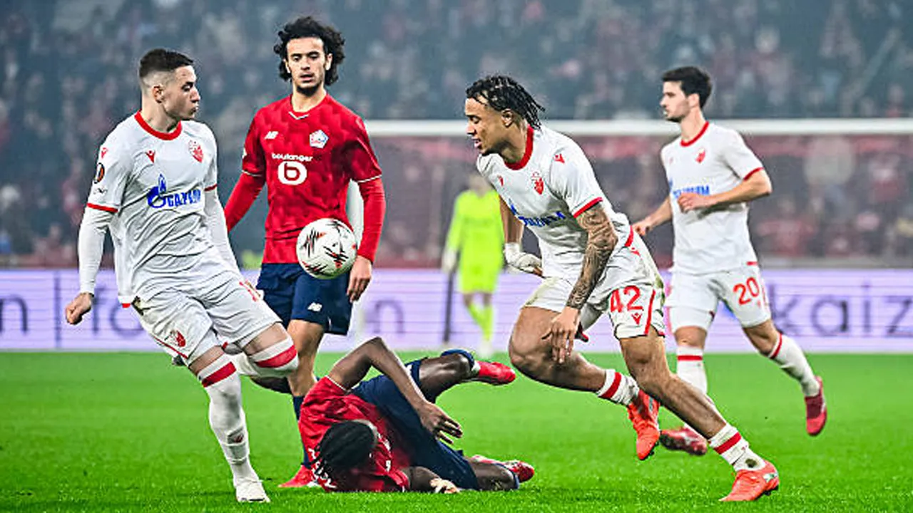 Red Star Belgrade vs Lille, 5 Fakta Menarik Jelang Laga Liga Europa