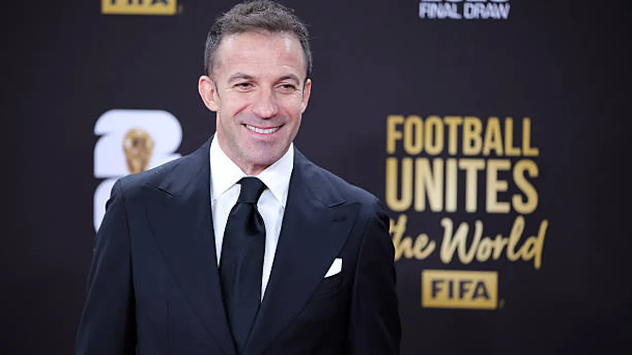 Gagal di Kompetisi Eropa, Alessandro Del Piero Soroti Krisis Klub Italia