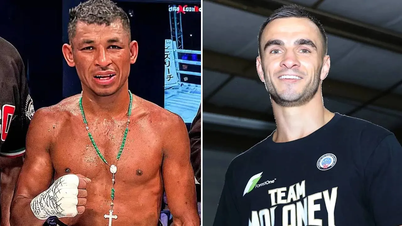 Willibaldo Garcia (kiri) dan Andrew Moloney. (Foto: Fight TV)