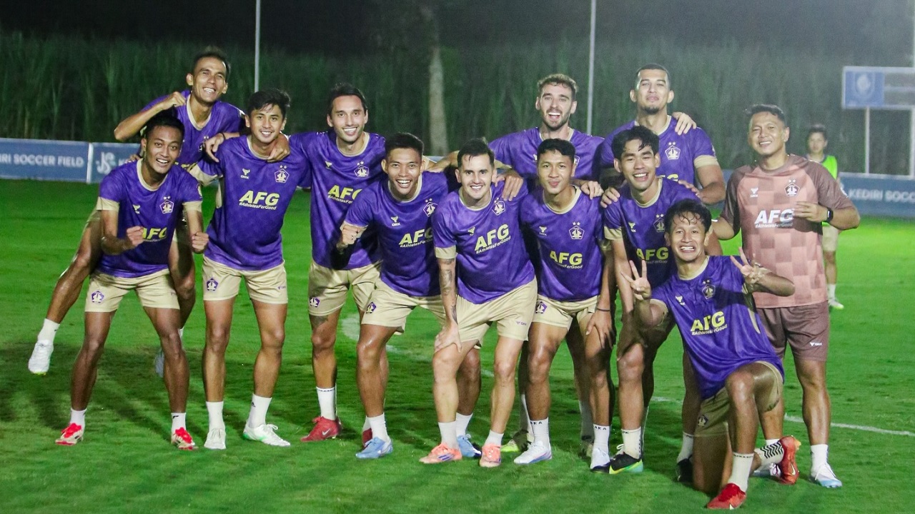 Persik Kediri Siap Tempur, Targetkan Poin Penuh di Kandang Persis Solo