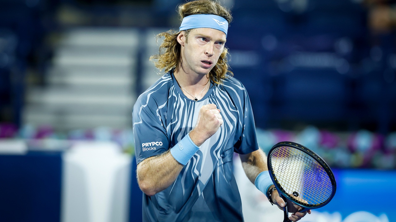 Andrey Rublev Melangkah Ke Semifinal Kelima Di Dubai